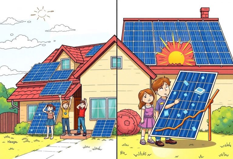 Lire la suite à propos de l’article Panneaux photovoltaïques : les 5 erreurs qui font perdre de l’argent aux particuliers