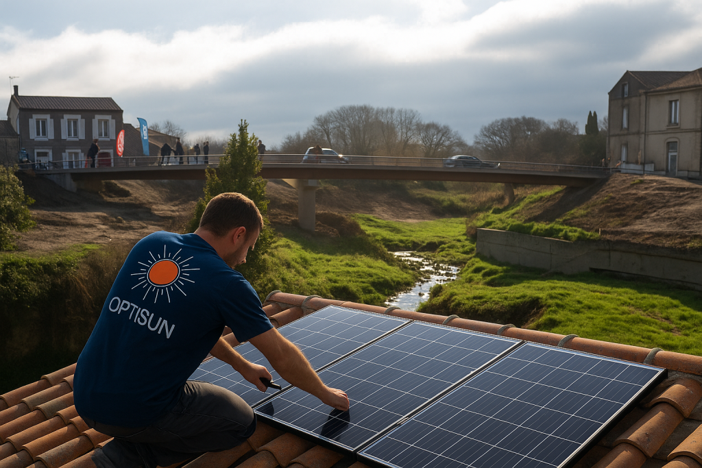 Installation photovoltaïque à Villegailhenc