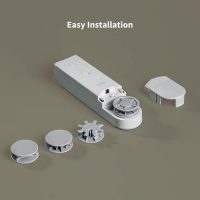 Aqara Moteur de Volet Roulant E1, Nécessite Aqara Hub Zigbee, Programmation et Commande Vocale