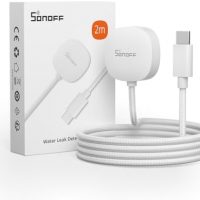 SONOFF Câble de détection de Fuite d&rsquo;eau, Fonctionne avec Le Capteur de Fuite d&rsquo;eau