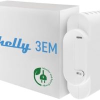 Shelly 3EM | Compteur d&rsquo;énergie connecté Wi-Fi | Contrôle bidirectionnel | 3 canaux (120A chacun)