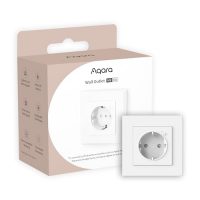 Aqara Prise Murale H2 EU avec Matter, HUB Zigbee 3.0 requis, 16A, Surveillance de l&rsquo;énergie