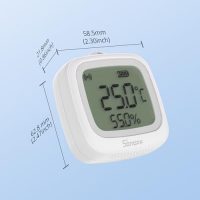 SONOFF SNZB-02WD IP65 Zigbee LCD Capteur Intelligent de Température et d&rsquo;Humidité