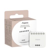 Aqara Module Relais Double T2, Nécessite HUB Aqara Zigbee 3.0, pour Portes de Garage