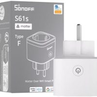 SONOFF S61s Prise Connectée WiFi 16A/3840W – Contrôle à Distance & Vocal
