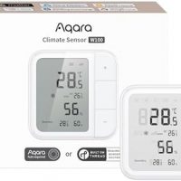 Aqara Thermostat de Pièce sans Fil W100, Thread/Zigbee, Surveillance de la Température & l&rsquo;humidité