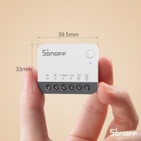 SONOFF Zigbee interrupteur Intelligent ZBMINIR2, Fonctionne Avec Alexa, Google Home