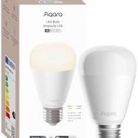 Aqara Ampoule LED T2 (E27, CCT), Thread/Zigbee, Blanc Dimmable, 2700 K-6500 K