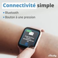 Shelly Blu Door/Window Blanc – Détecteur d’Ouverture Porte/fenêtre Bluetooth, Alarme Sécurité Maison