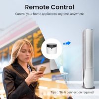 Broadlink RM5plus Télécommande Universelle Infrarouge, Contrôle Vocal avec Alexa & Assistant Google