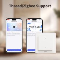 Aqara Interrupteur d&rsquo;éclairage H2 UE (2 Groupes 1 Canal, 2-en-1 Neutre)