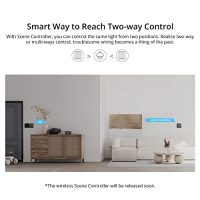 SONOFF Interrupteur Sans Fil, 86 Type Interrupteur Mural Wifi