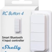 Shelly BLU RC Button 4 – Bouton télécommande Bluetooth pour Domotique