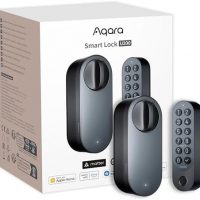 Aqara Serrure Connectée U200 avec Clavier à Empreinte Digitale, Matter sur Thread