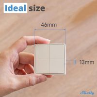 Shelly BLU Wall Switch 4 – Stand-Alone – Interrupteur Télécommande Bluetooth autonome