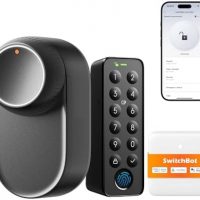SwitchBot Serrure Ultra WiFi connectée avec écran Tactile de Keypad