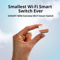 SONOFF MINIR4 Interrupteur Connecté WiFi, 2 Voies Interrupteur Intelligent Micromodule