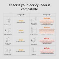 Aqara Serrure Connectée U200 avec Clavier à Empreinte Digitale, Matter sur Thread