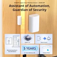 SONOFF SNZB-04P ZigBee Capteur de Porte et Fenêtre sans Fil, Détecteur Ouverture Porte