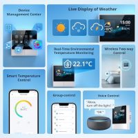 SONOFF NSPanel Interrupteur de Scène Intelligent, Interrupteur Mural WiFi