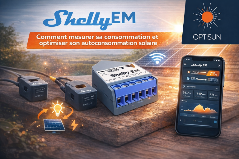 Lire la suite à propos de l’article Shelly EM – comment mesurer sa consommation et optimiser son autoconsommation solaire