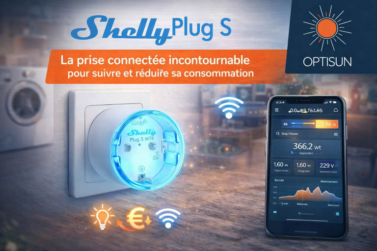 Lire la suite à propos de l’article Shelly Plug S – la prise connectée incontournable pour suivre et réduire sa consommation