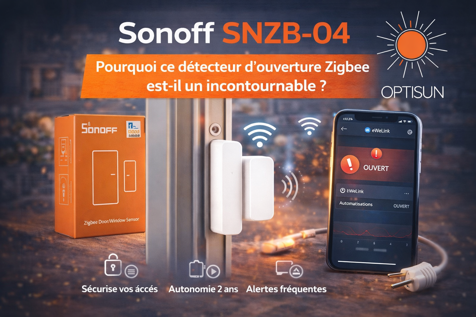 Lire la suite à propos de l’article Sonoff SNZB-04 – pourquoi ce détecteur d’ouverture Zigbee est-il un incontournable ?
